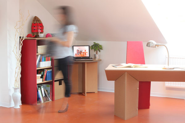 Papírový design – nábytek pro každého