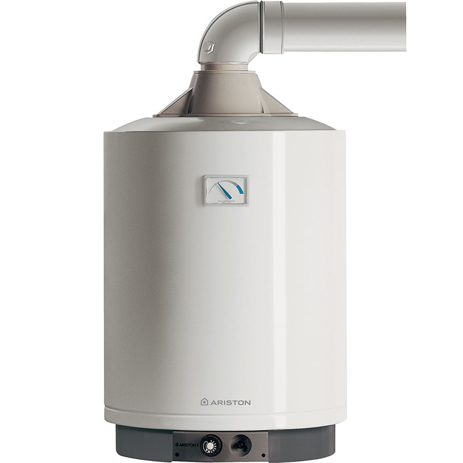 Plynový zásobníkový ohřívač vody Ariston 80 V FB můžete nainstalovat kdekoli v souladu s platnými normami − není nutná el. přípojka.