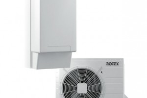 ROTEX HPU – hybridní tepelné čerpadlo, kombinující přednosti špičkového plynového kondenzačního kotle a vysoce efektivního tepelného čerpadla.
