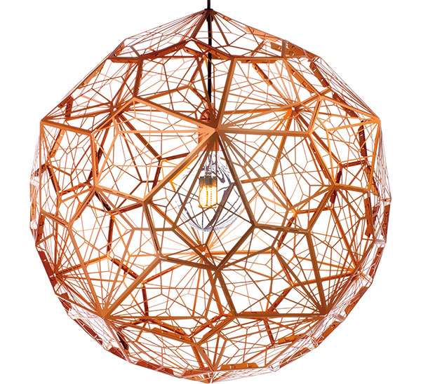 Závěsné světlo Etch Web, Tom Dixon, průměr 40cm, výška 45cm, Bulb, 48 267 Kč