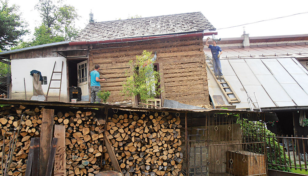 Obnova staré dřevenice