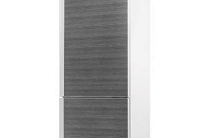 Philco PC 455 Adora, chladnička kombinovaná s mrazákem, energetická třída A++, HC systém – dvojitý termostat, NoFrost, skleněné dveře s dekorem dřeva, 27 990 Kč