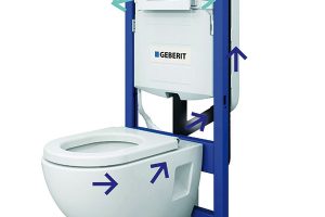 Odsávání zápachu z WC mísy lze jednoduše zajistit pomocí jednotky Geberit DuoFresh, která se aktivuje jemným stiskem na ovládacím tlačítku. Systém funguje nezávisle na venkovním vzduchu, není napojený na potrubí vzduchotechniky ani žádné jiné zařízení. foto Geberit