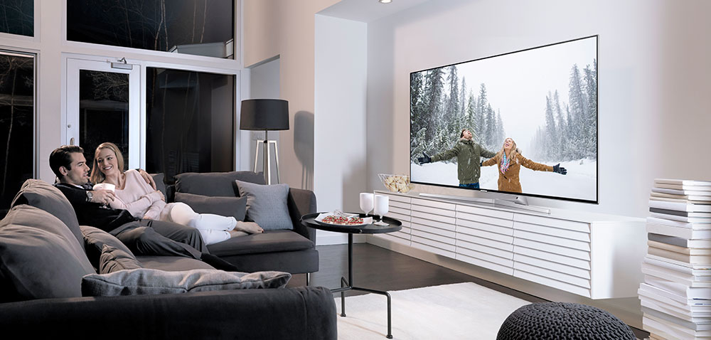 Užijte si vánoční pohodu se špičkovými televizory Samsung