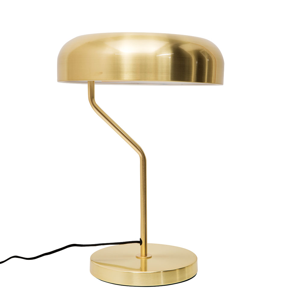 Kovová ikonická stolní lampička Eclipse (30 x 42 cm) od Dutchbone rozzáří každý pracovní i čtecí koutek. Doplňte ji světelným zdrojem E27 s max. 75wattovou žárovkou, nebo 11wattovou úspornou LED žárovkou.