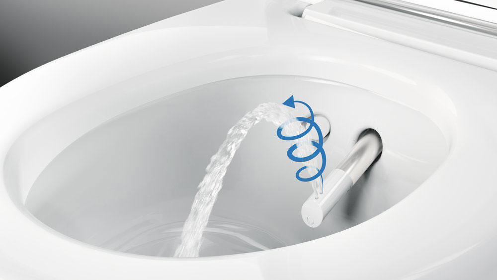 Revoluční technologie sprchování Whirlspray. Nová úroveň intimní hygieny