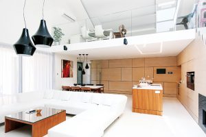 Elegantní městský dům pro třičlennou rodinu s dospívajícím synem