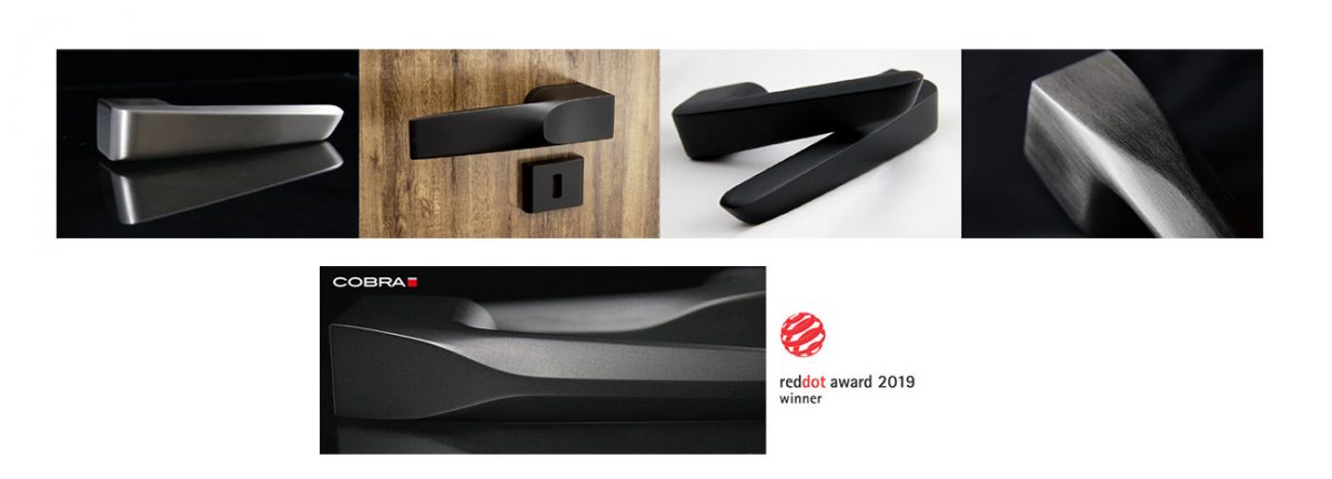 Red Dot design award 2019 získaly kliky Cobra. A hned třikrát!