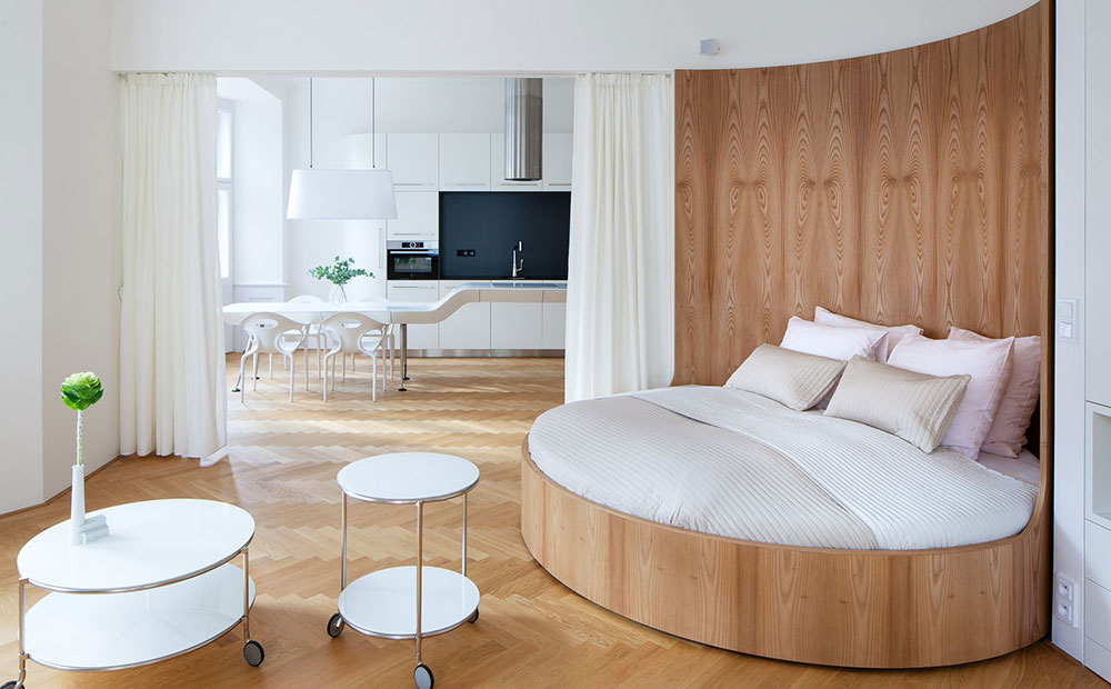 Rafinované řešení interiéru, jaké byste v bytě rozhodně nečekali