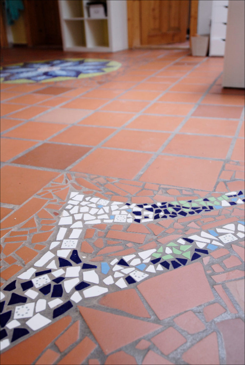 mozaika na podlaze