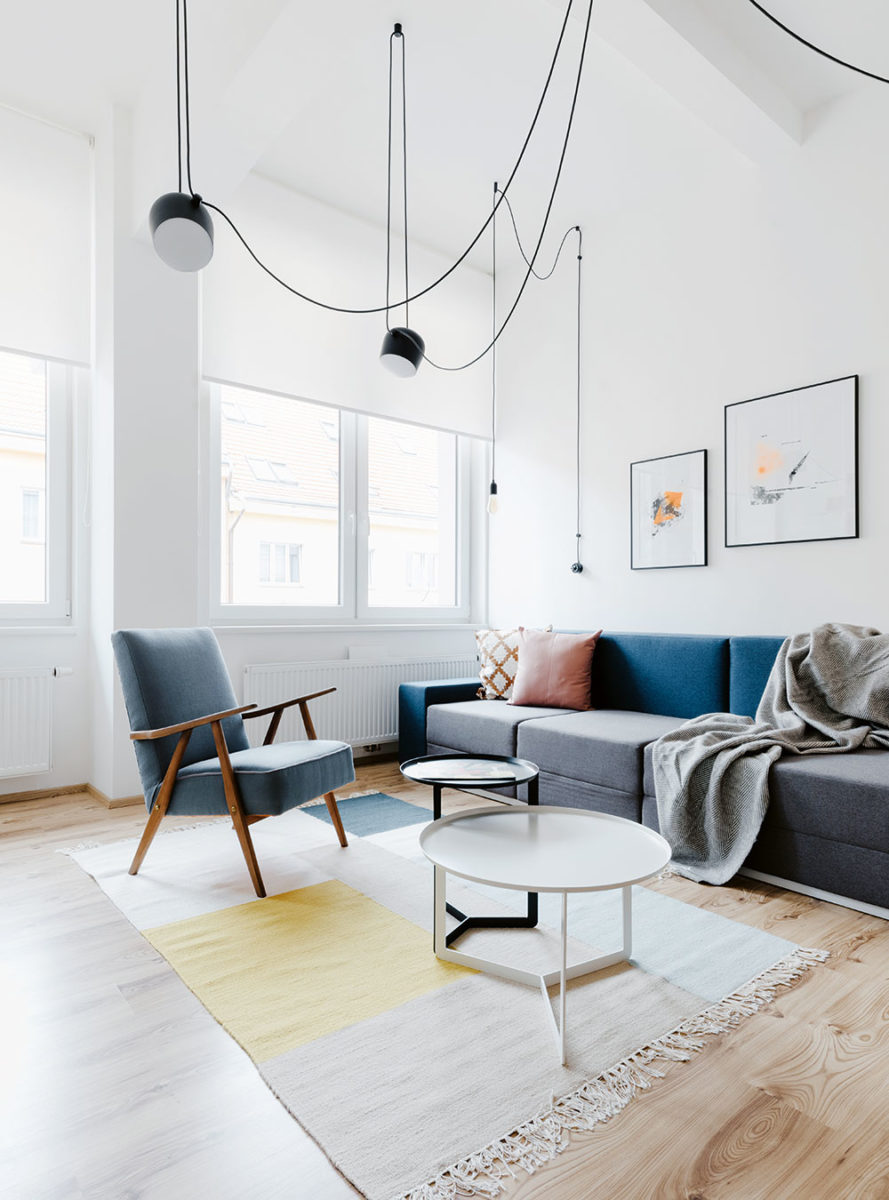 minimalistické zarízení bytu