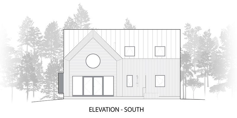 ELEVATION—SOUTH