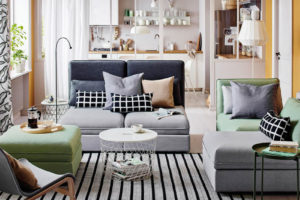 obývací pokoj IKEA