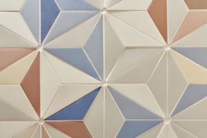 Barevná keramická mozaika