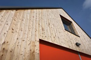 Dřevěný obklad fasády
