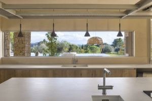 Kuchyň pohled z terasy