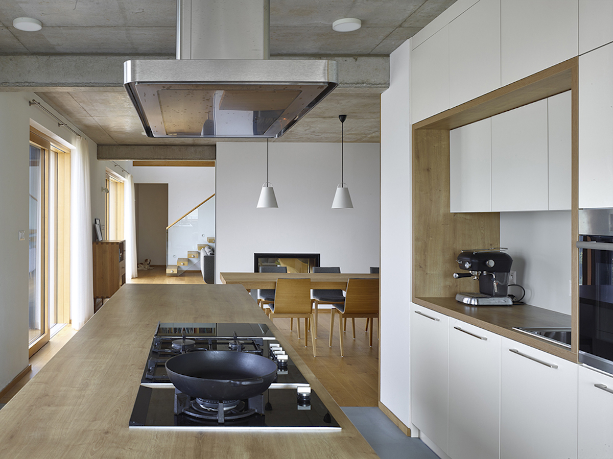 Kuchyň a obývací pokoj