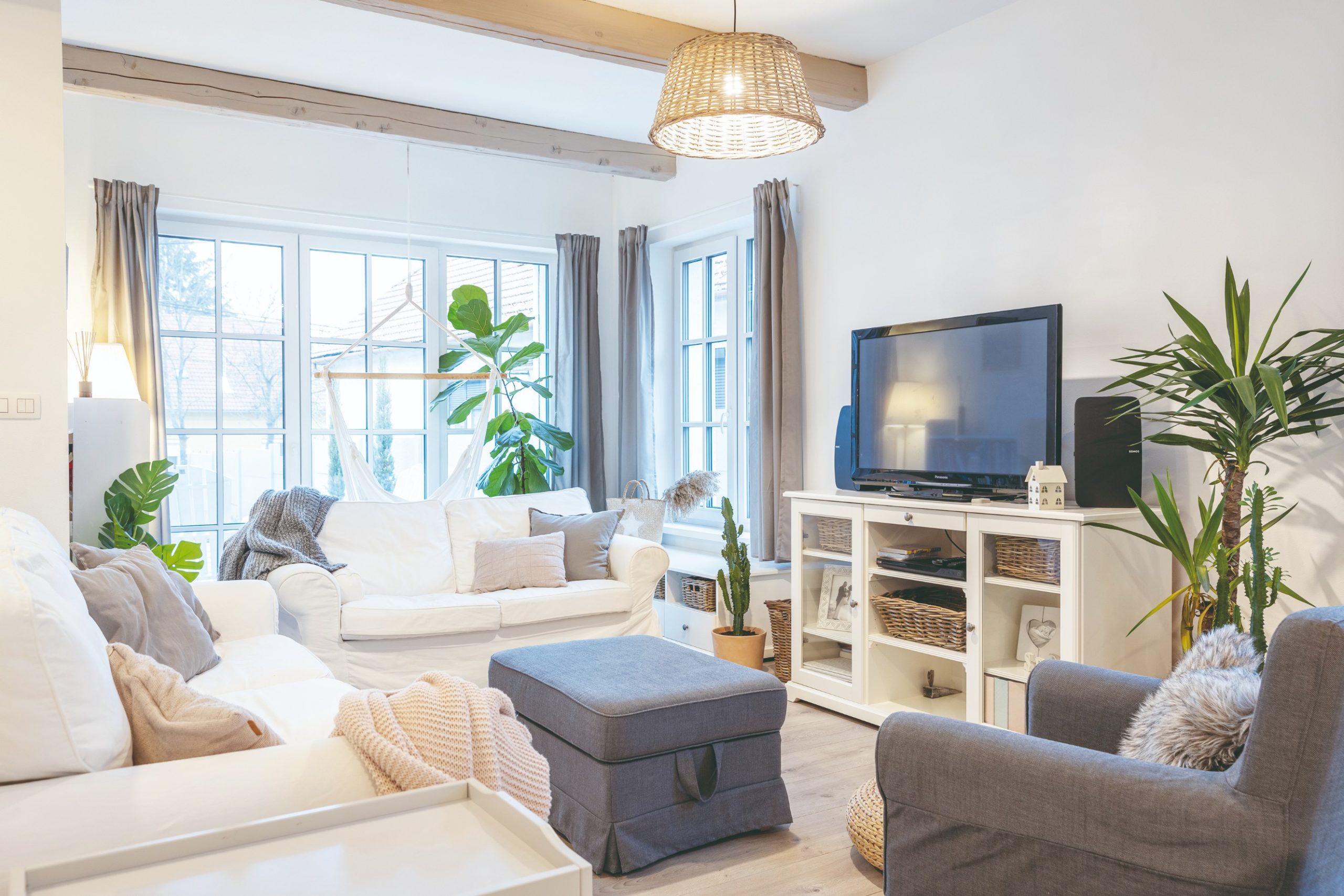 Obývací pokoj v provence stylu