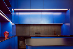 Modrá kuchyň