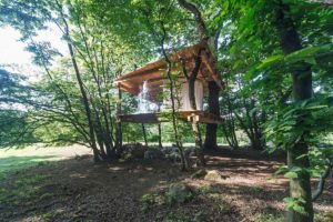 Experimentální projekt nedaleko Prahy: levitující „stromodům“ postavený svépomocí