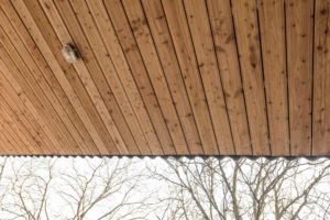 Dřevěná terasa detail