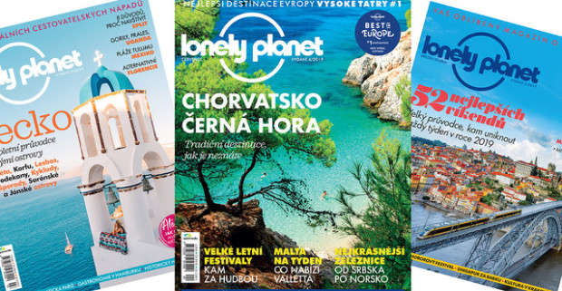 Roční předplatné Lonely Planet