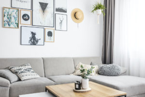 Malý byt v skandinávském stylu