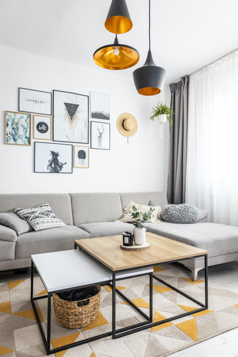 Malý byt v skandinávském stylu