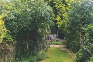 Krásná útulná, stylová zahrada v severním Londýně