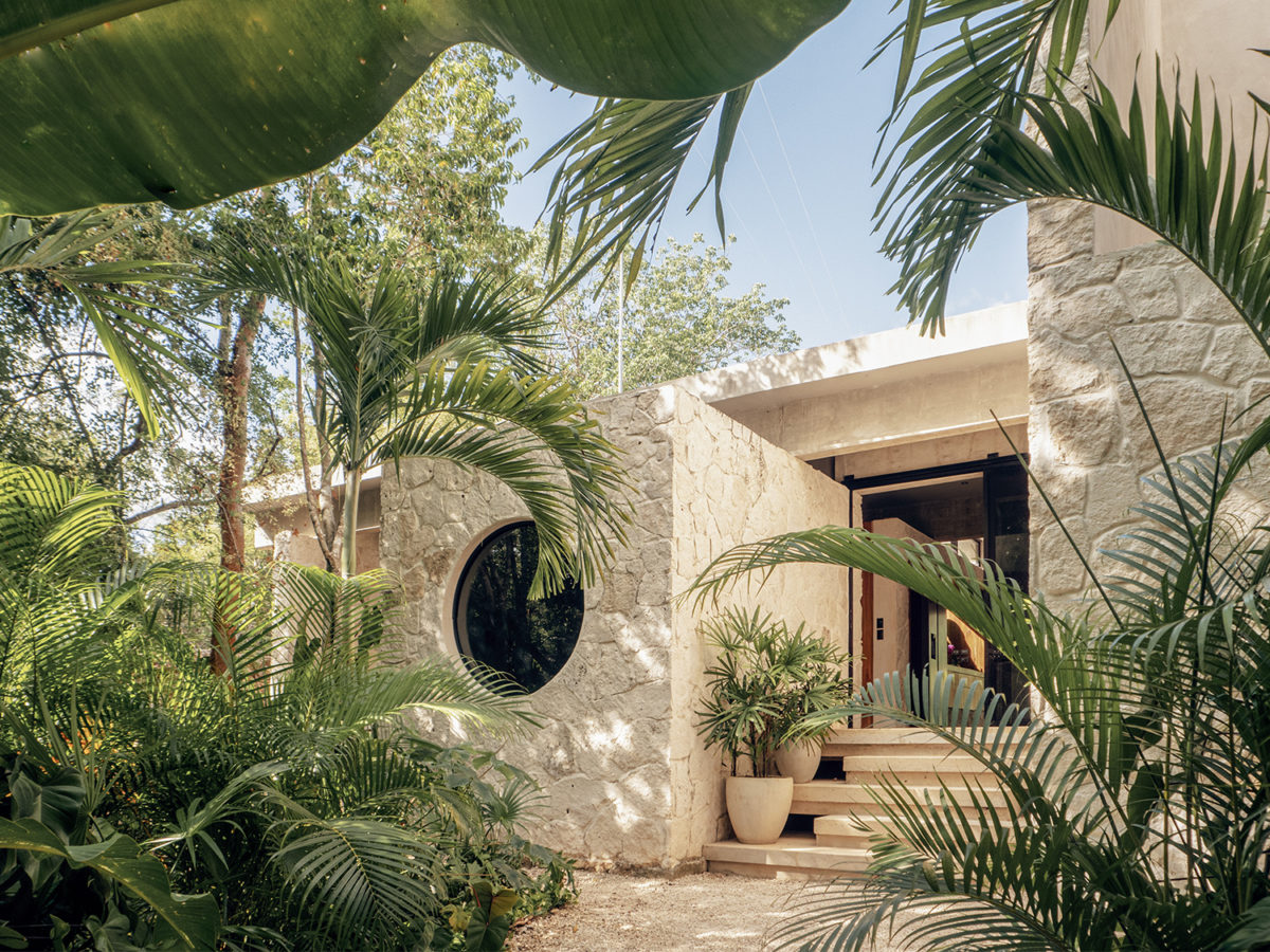 Působivá vila v Mexiku s nádhernou karibskou zahradou