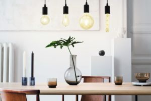 Designové světlo v bytě