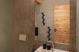 Koupelna - Chalupa bez technologií v Orlických Horách