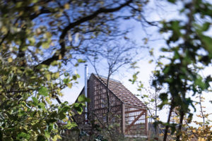 Šetrný ekologický domek dřevostavba - Dřevěný vinařský domek ve Velkých Žernosekách