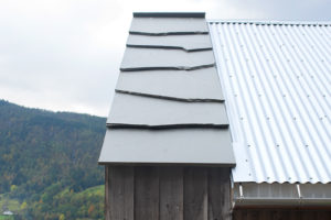 Střecha - Chata Ulvik v Norsku