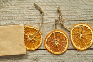 Sušené plátky pomeranče