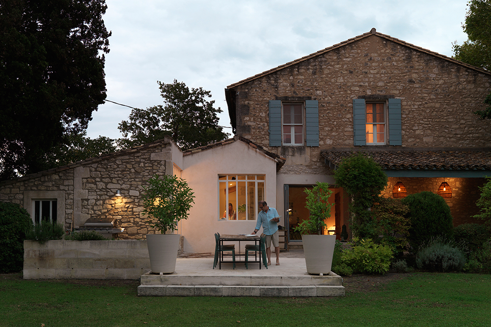 Terasa se zahradou - A Stone House in Provence