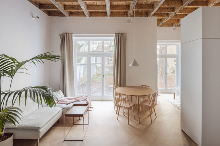 Obývací pokoj - Apartment G v Bratislavě