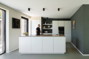 Kuchyň - Novostavba rodinného domu v Nizozemsku