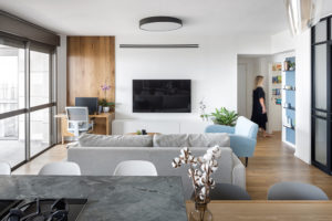 Obývací pokoj - Vysněný byt architektky v Izraeli