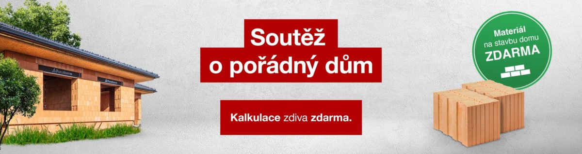Materiál Porotherm na váš rodinný dům