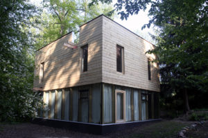 Fasáda - Dřevěný dům Senohraby