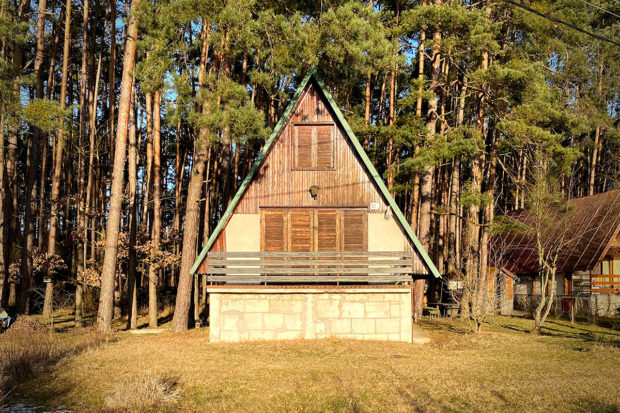 Původní rekreační chata v oblasti Tomky