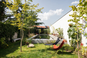 Otevřená zahrada - Řadový dům se zahradou v Belgii