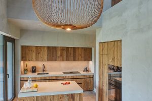 Dřevěná kuchyně - Obytná stodola