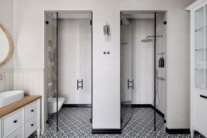 Pohled do koupelny -Interiér jako ze žurnálu