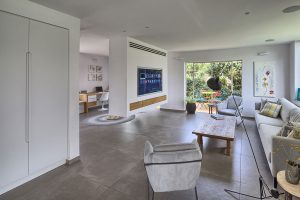 Obývací pokoj s křesly -Rustikální dům