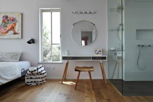 Toaletní stolek se zrcadlem -Rustikální dům