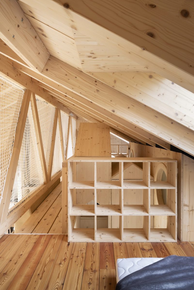 Dřevěný interiér