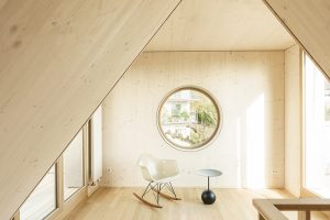 Dřevěný interiér
