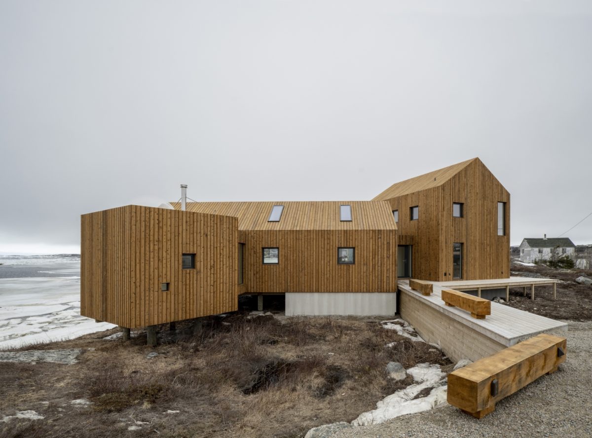 Dům v ledovém Atlantiku - Fogo Island